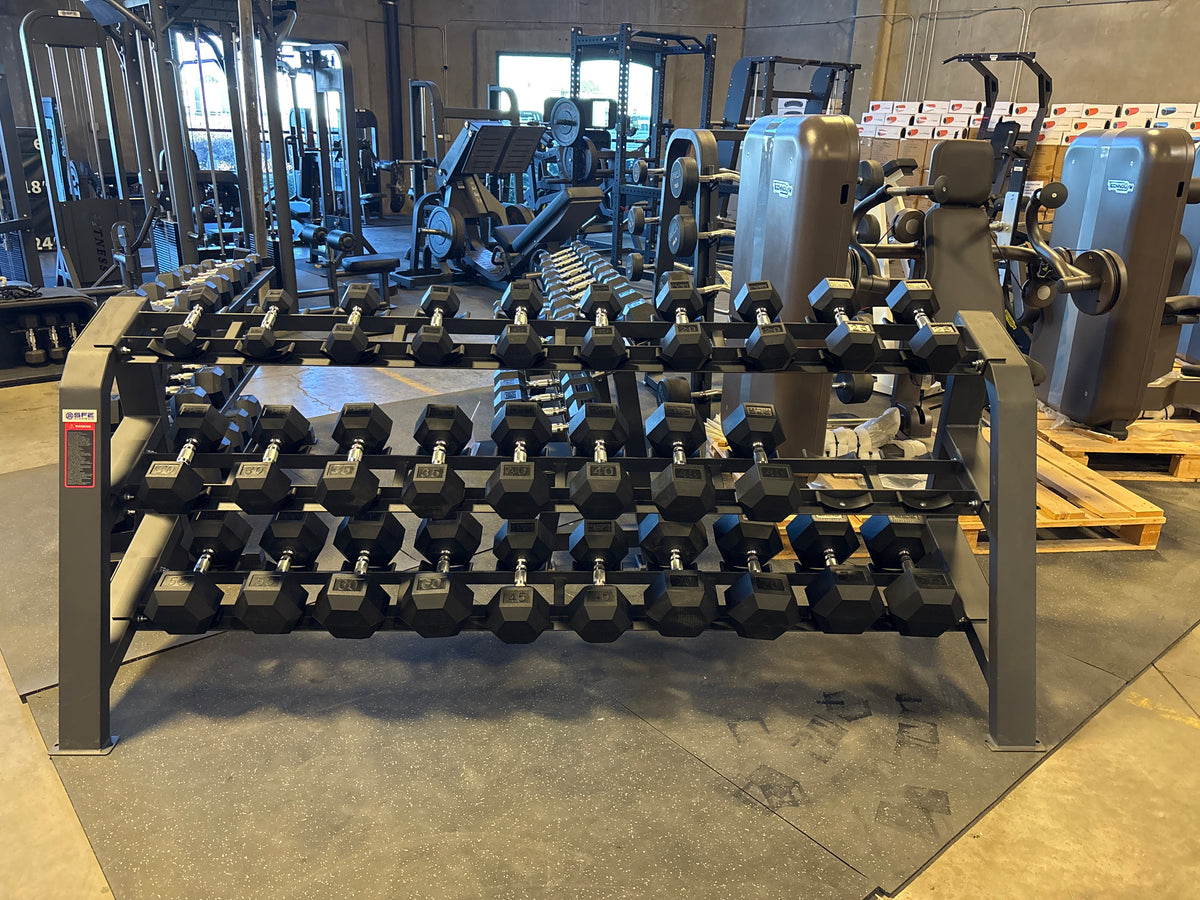 SFE 15-Pair Commercial Dumbbell Rack