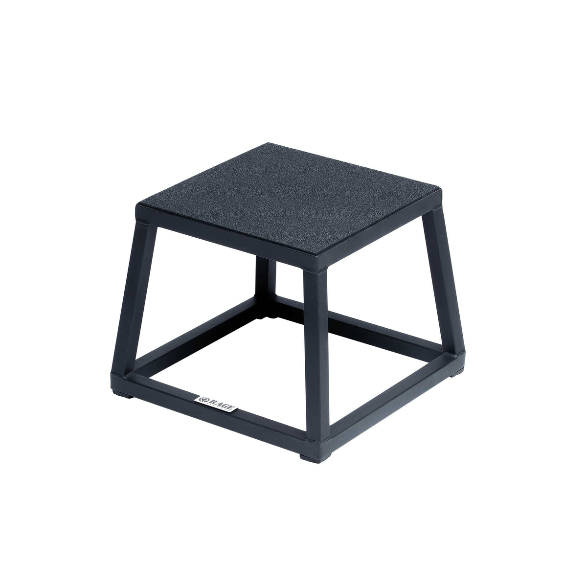 Steel Plyo Boxes – Heavy-Duty Plyometric Jump Platforms with Anti-Slip Rubber Top, 12" and 18" Heights
