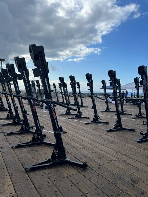 VersaClimber TS-M outdoors at the Santa Monica pier