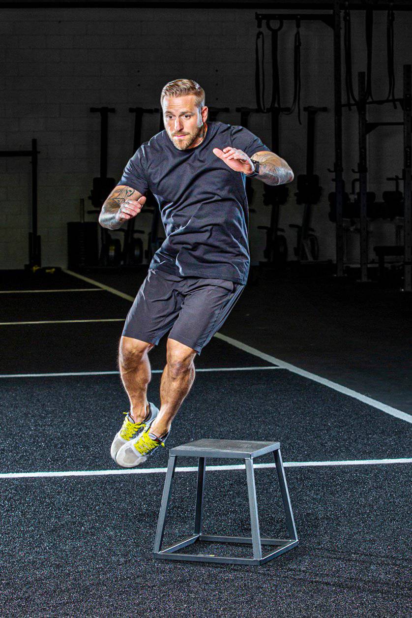 Steel Plyo Boxes – Heavy-Duty Plyometric Jump Platforms with Anti-Slip Rubber Top, 12" and 18" Heights