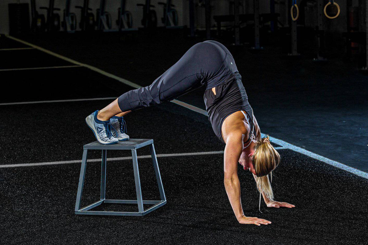 Steel Plyo Boxes – Heavy-Duty Plyometric Jump Platforms with Anti-Slip Rubber Top, 12" and 18" Heights
