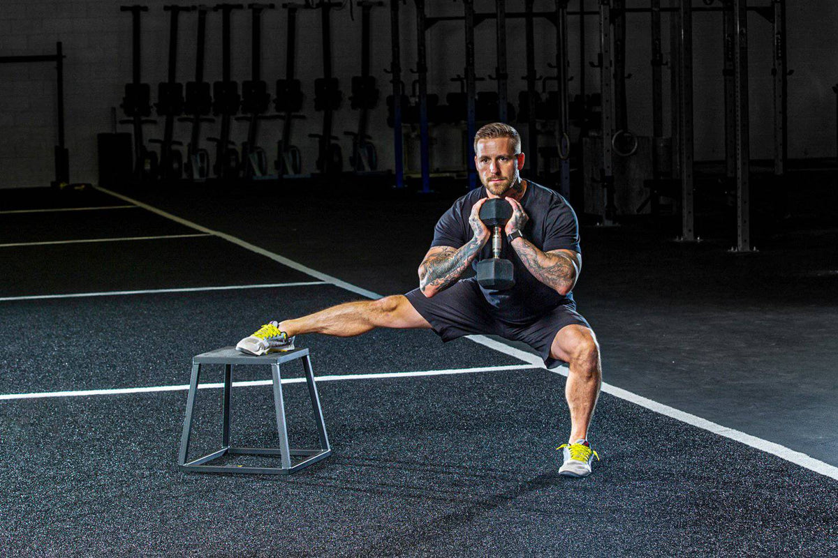 Steel Plyo Boxes – Heavy-Duty Plyometric Jump Platforms with Anti-Slip Rubber Top, 12" and 18" Heights