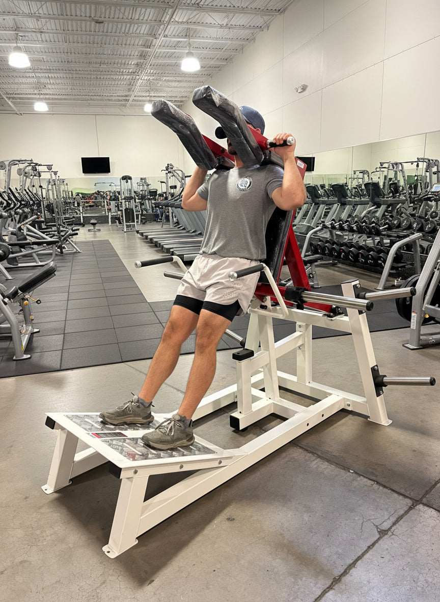 SFE Plate-Loaded V-Squat Machine