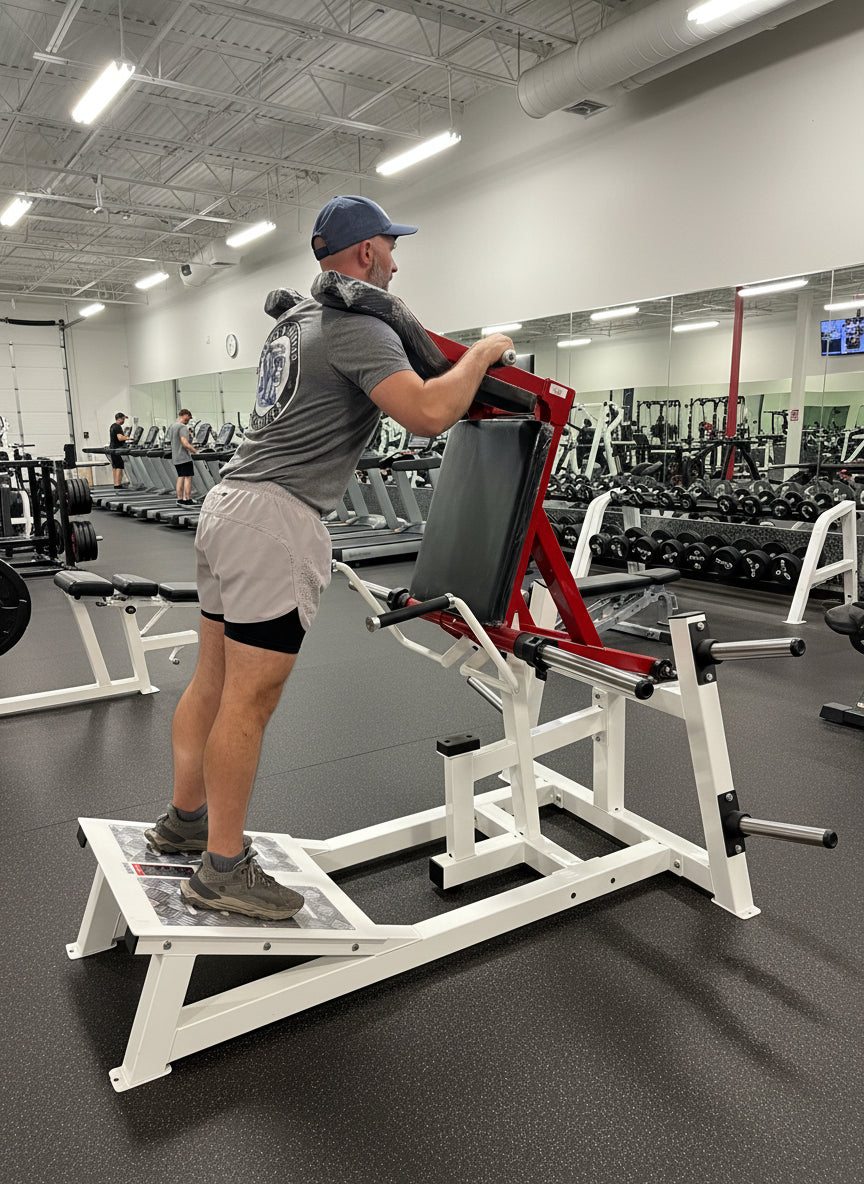 SFE Plate-Loaded V-Squat Machine
