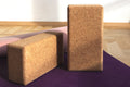 Eco-Friendly Cork Yoga and Pilate Block