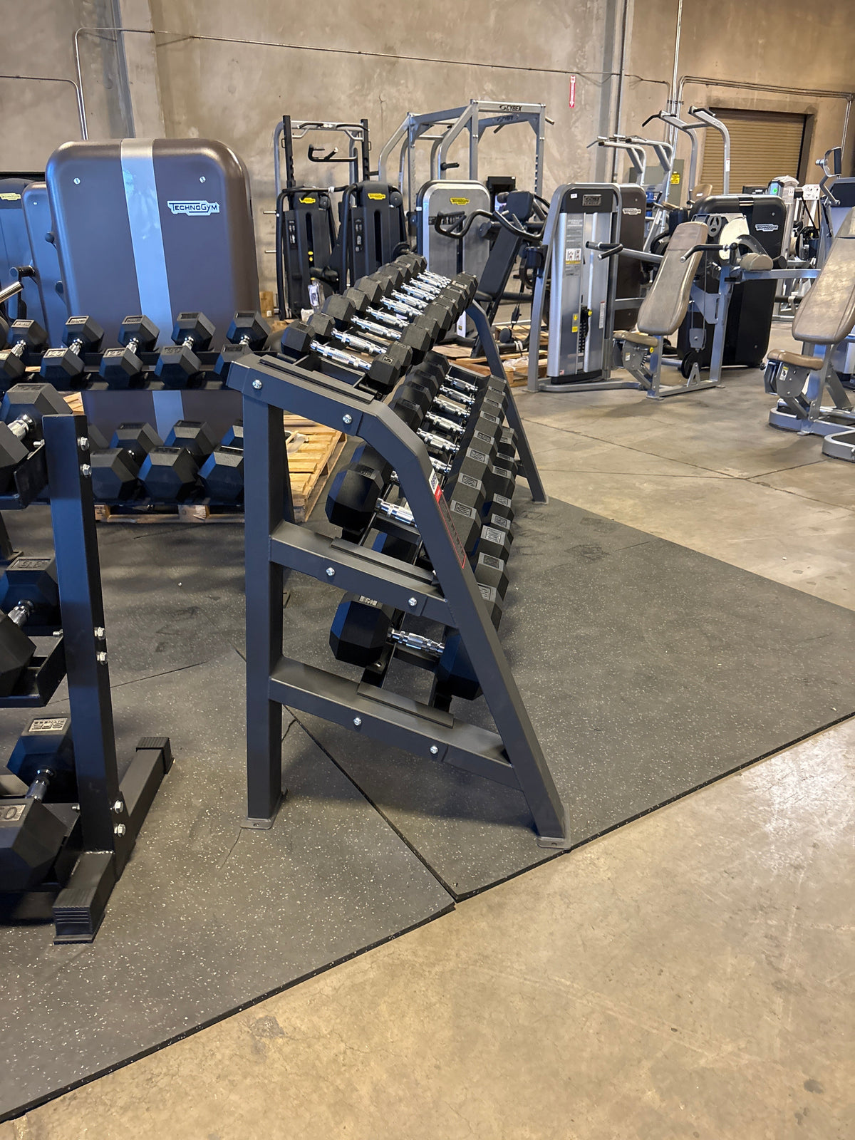 SFE 15-Pair Commercial Dumbbell Rack