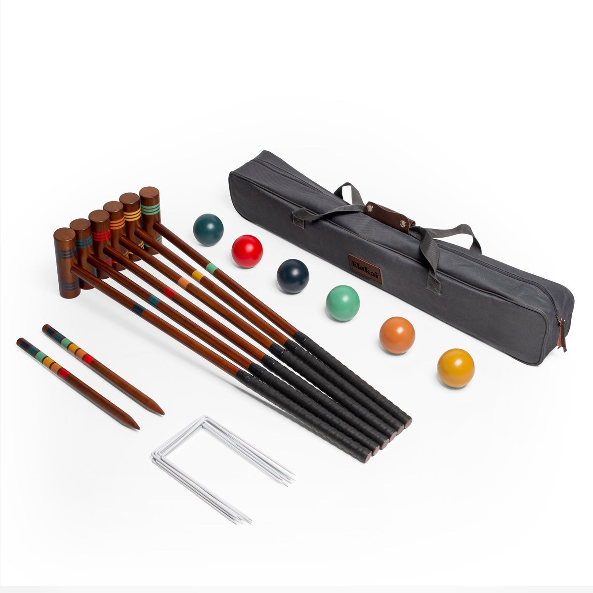 Elakai Hevea Rover Six Player Travel Croquet Set