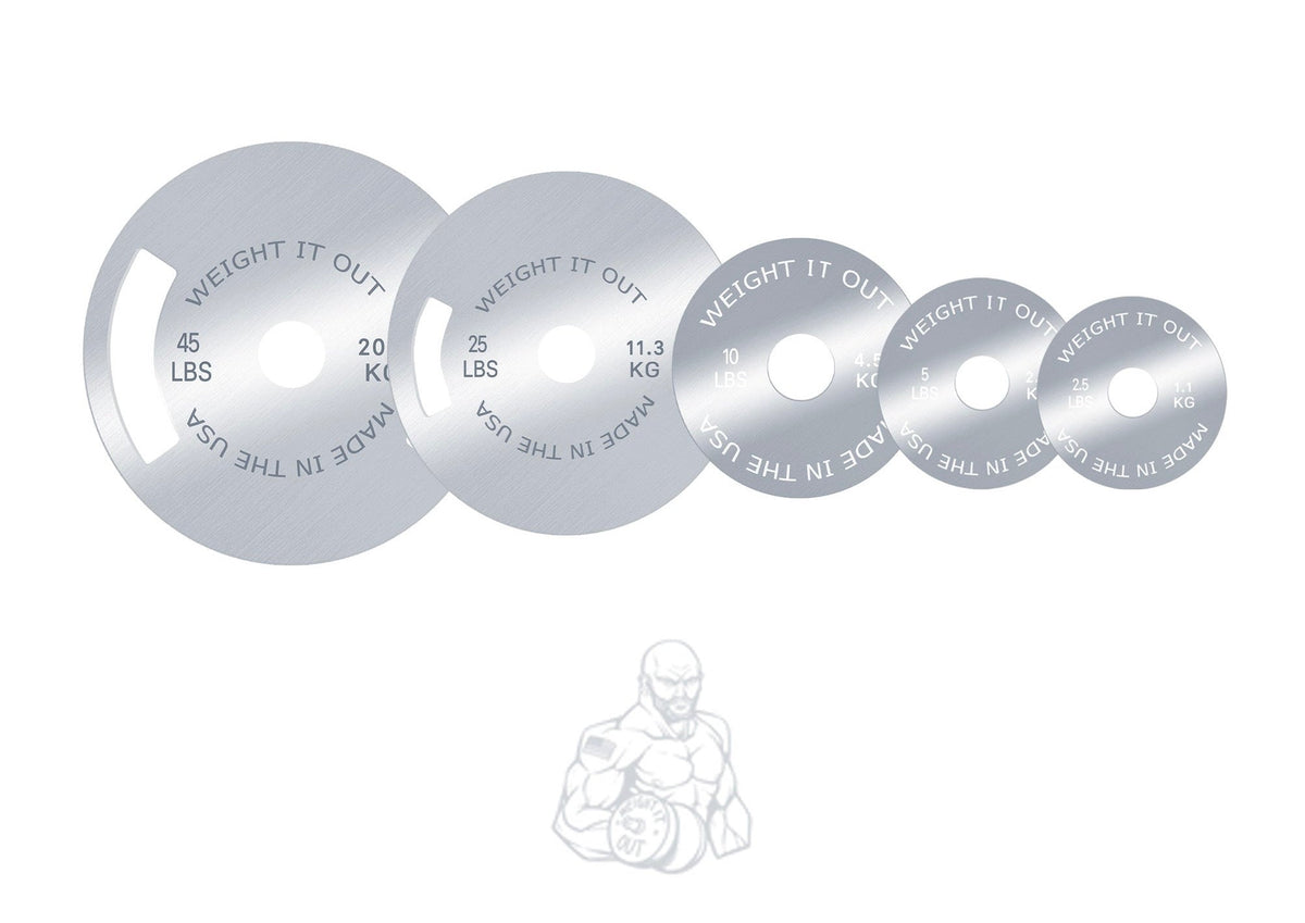 Solid Steel Calibrated Weight Plate Sets Preorder