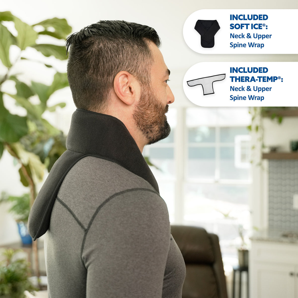 Polar Neck & Upper Spine Cold + Heat Kit contents