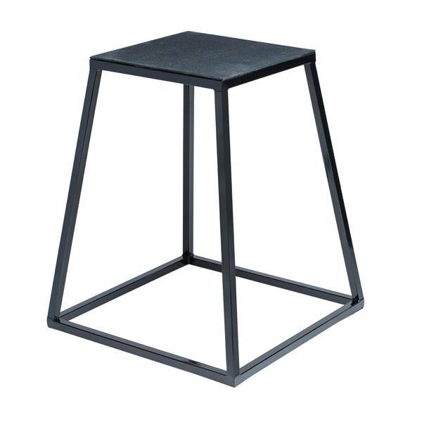 Steel Plyo Boxes – Heavy-Duty Plyometric Jump Platforms with Anti-Slip Rubber Top, 12" and 18" Heights