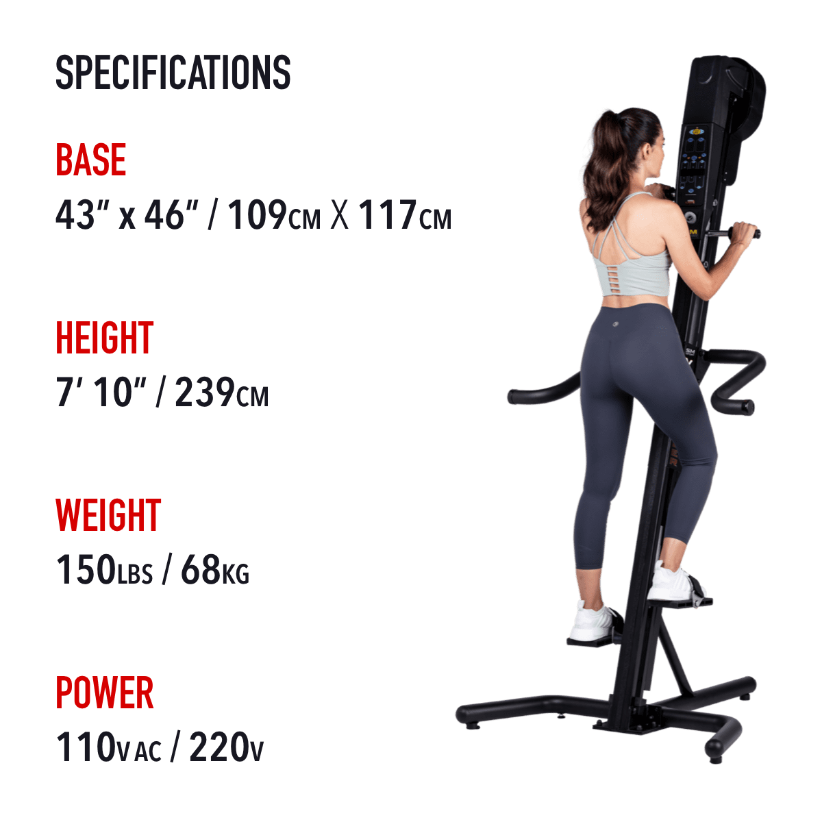 VersaClimber SM-M specifications