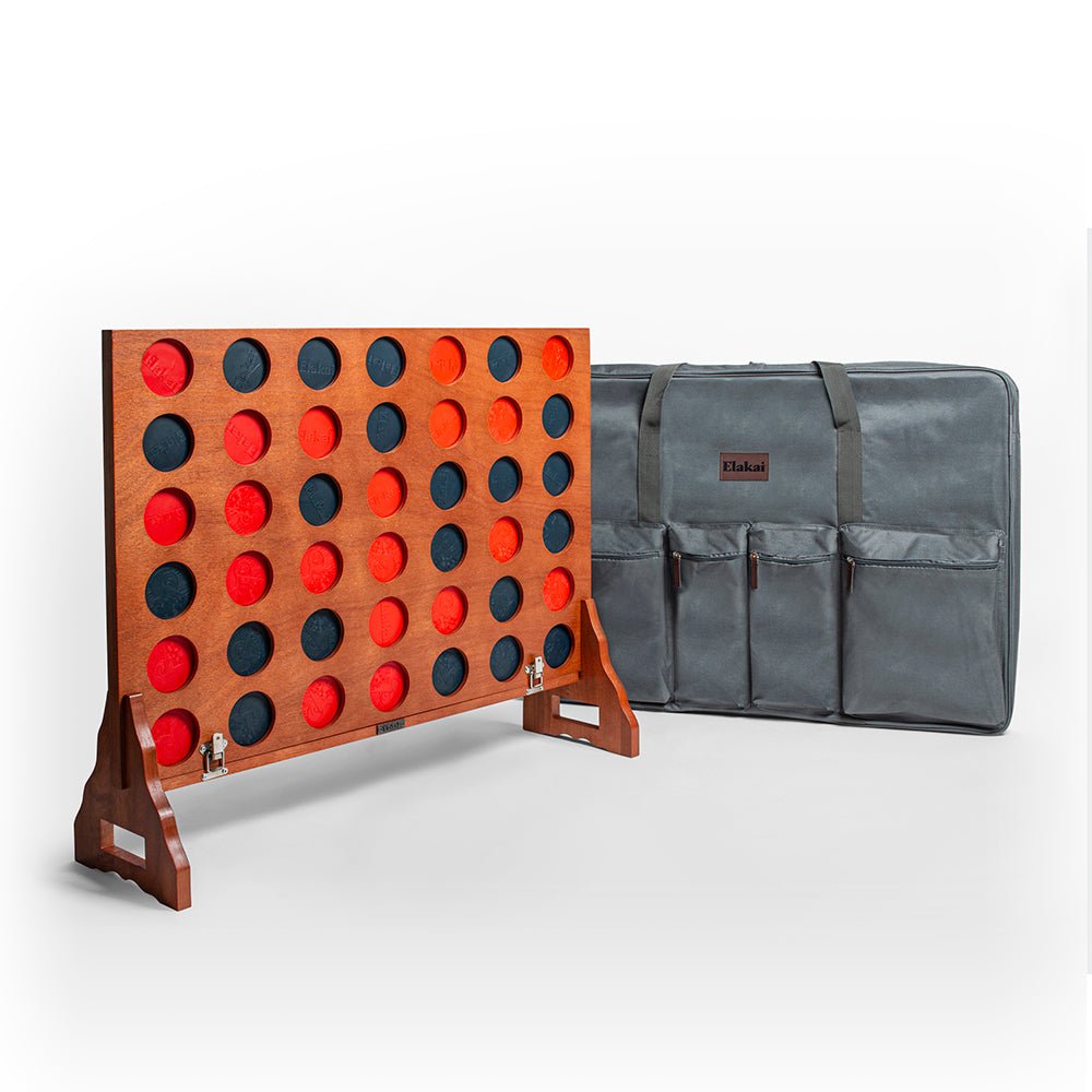 Elakai Mahogany Convoy 4-in-a-Row Game