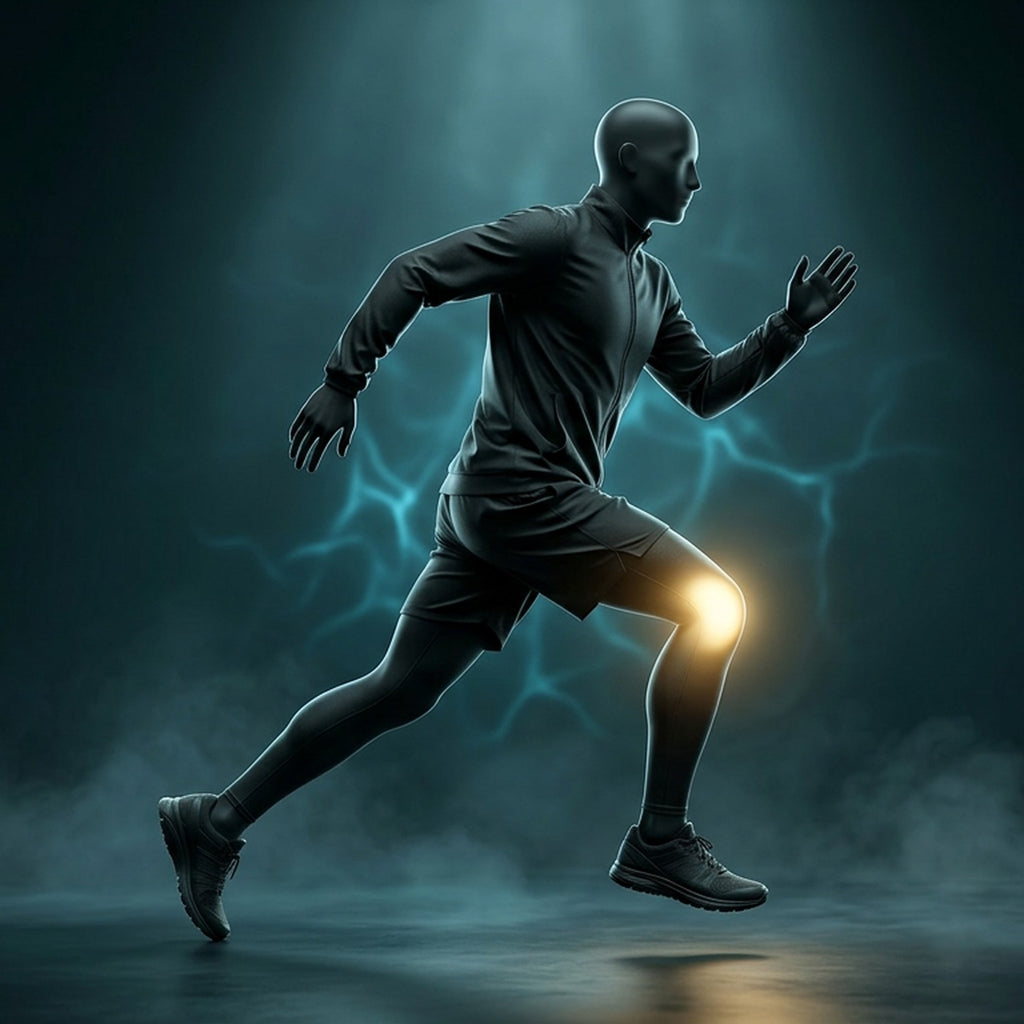 Knee kit: knee highlighted. RESEVVOR illustration