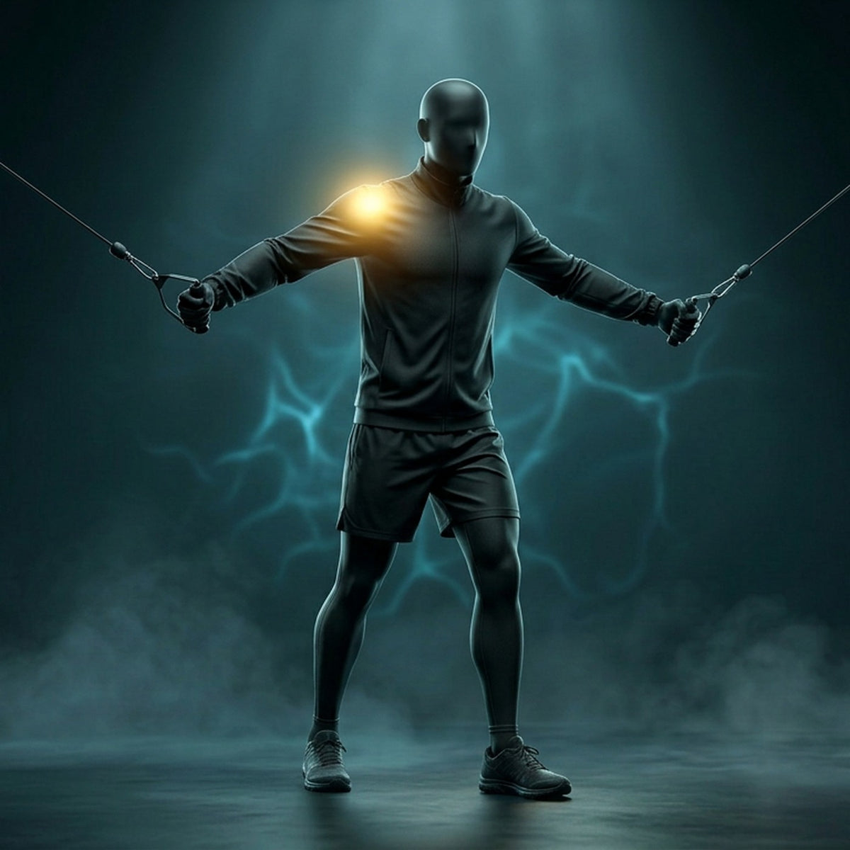 Shoulder kit: shoulder highlighted. RESEVVOR illustration