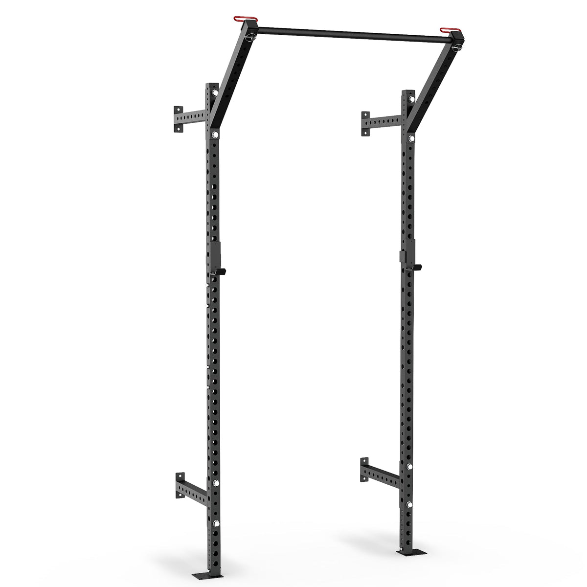 Synergee 2200 Series Wall-Mounted Squat Rack — Black / 18" / 105"
